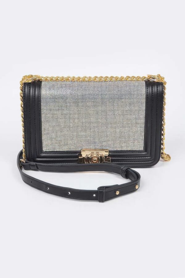 Rhinestone Crossbody Bag – Sparkle Evening Bag