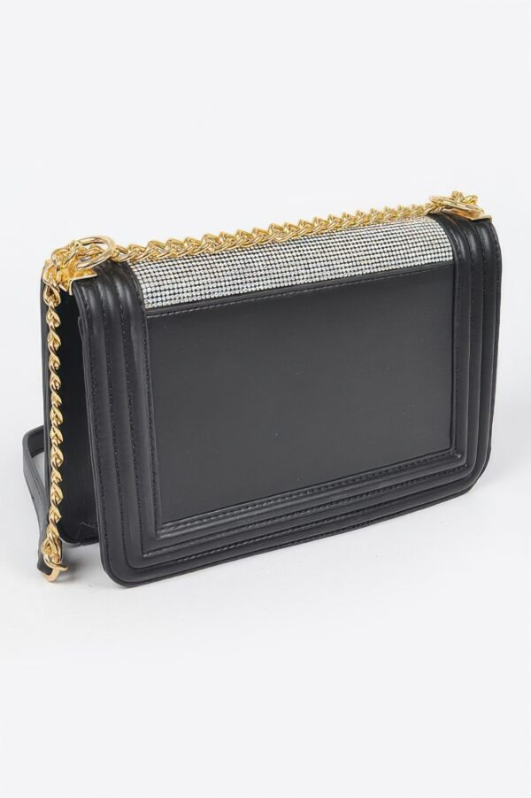 Rhinestone Crossbody Bag - Sparkle Evening Bag