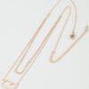 Polished G Pendant Necklace on Classic Chain