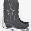 Cowboy Boot Crossbody Chain Bag – Novel Silhouette