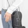 Cowboy Boot Crossbody Chain Bag - Novel Silhouette