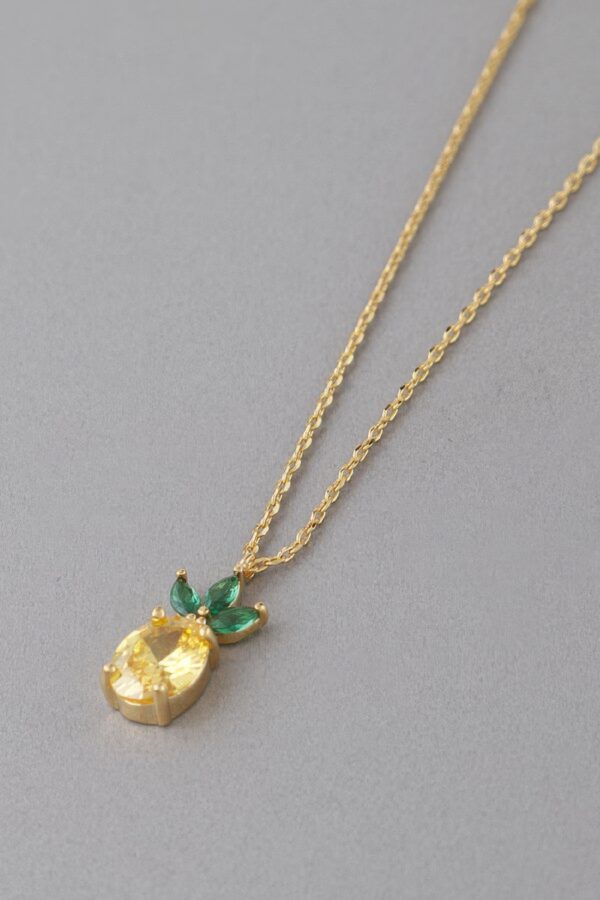 Pineapple Pendant Necklace - Island-Ready Charm
