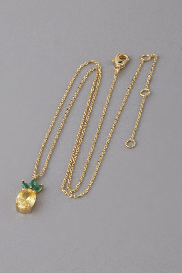 Pineapple Pendant Necklace - Island-Ready Charm