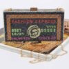 Rhinestone Credit Card Clutch - Compact Sparkle Bag