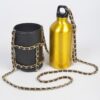 Water Bottle Chain Bag - BPA-Free PU Carrier with Chain Strap