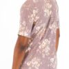 Heathered Floral Crewneck T-Shirt - Men's Casual Top