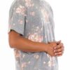 Heathered Floral Crewneck T-Shirt - Men's Casual Top