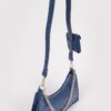 Faux Croc Chain Crossbody with AirPod Purse