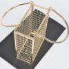 Wire-Frame Metal Clutch