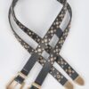 Two-in-One Studded Waist Belt - Layered Accent