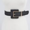 Faux Suede Belt – Soft Textured Polyurethane