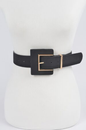 Faux Suede Belt – Soft Textured Polyurethane