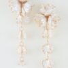 Multi-Petal Drop Earrings - Iridescent Cascade