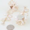 Multi-Petal Drop Earrings - Iridescent Cascade