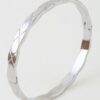 Diamond-Cut Quilted Gold-Tone Cuff Bracelet