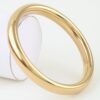 Polished Classic Gold-Tone Bangle Bracelet