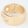 Polished Link Chain Cuff Bracelet - Oversized Links