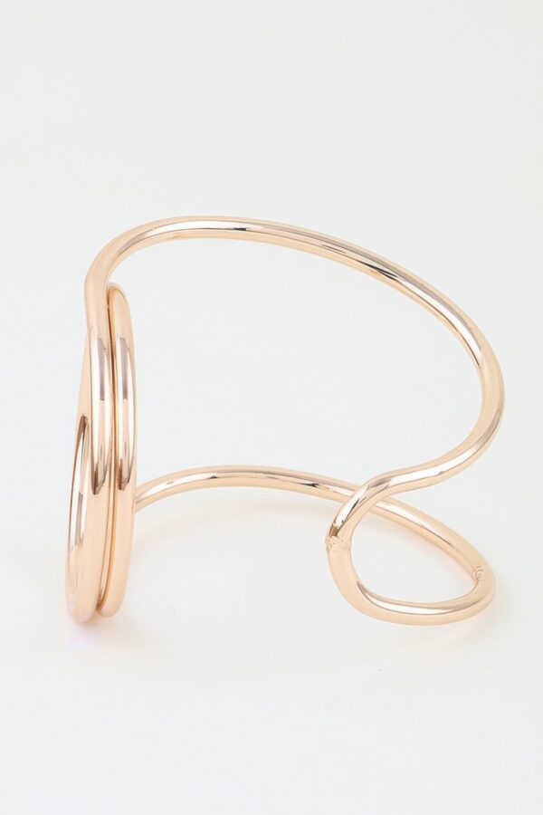 Swirl Wrap Bracelet - Polished Minimalist Design