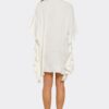 Flutter-Sleeve Midi Kimono Cover-Up - Lightweight Polyester