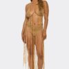 Fringe Fever Crochet-Halter Bikini