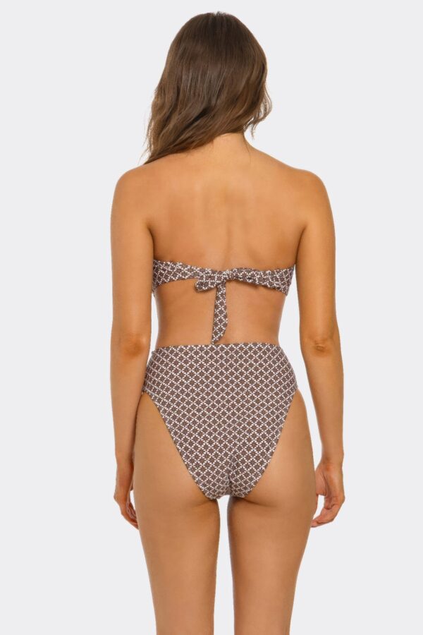 Flora Monokini Swimsuit with U-Ring Front