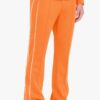 Men’s Stacked Flare Pants with White Side Piping