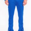 Men's Stacked Flare Pants with White Side Piping