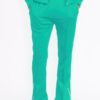 Men's Stacked Flare Pants with White Side Piping