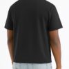 Men's Cropped Cotton T-Shirt - Classic Round Neck