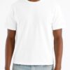 Men's Cropped Cotton T-Shirt - Classic Round Neck
