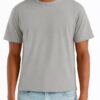 Men's Cropped Cotton T-Shirt - Classic Round Neck
