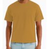 Men's Cropped Cotton T-Shirt - Classic Round Neck