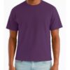 Men's Cropped Cotton T-Shirt - Classic Round Neck
