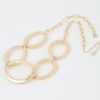 Polished Oval-Link Chain Necklace - 16" Adjustable