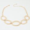 Polished Oval-Link Chain Necklace - 16" Adjustable