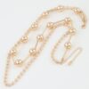 Double-Layer Polished Bead Chain Necklace