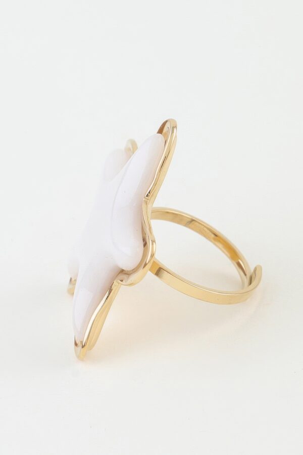 Swimming Star Five-Point Statement Ring
