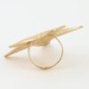 Hammered Starfish Statement Ring - Scale Texture