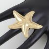 Hammered Starfish Statement Ring - Scale Texture