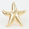 Polished Starfish Statement Ring - Reflective Motif