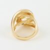Polished Interloop Statement Ring - Sculptural Loop