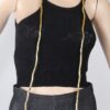 Polished Tube Chain Layered Statement Necklace