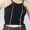 Polished Tube Chain Layered Statement Necklace