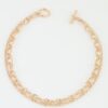 Double-Row Polished Link Choker Necklace