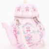 Teapot-Shaped Novelty Bag with Pearl Handle