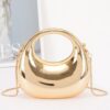 Acrylic Mini Dome Bag with Circular Cutout Handle