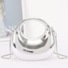 Acrylic Mini Dome Bag with Circular Cutout Handle