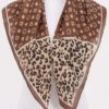 Star & Leopard Multi-Print Bandana