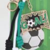 Goal Getter Soccer Bag Charm - Net & Ball Key Chain