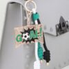 Goal Getter Soccer Bag Charm - Net & Ball Key Chain